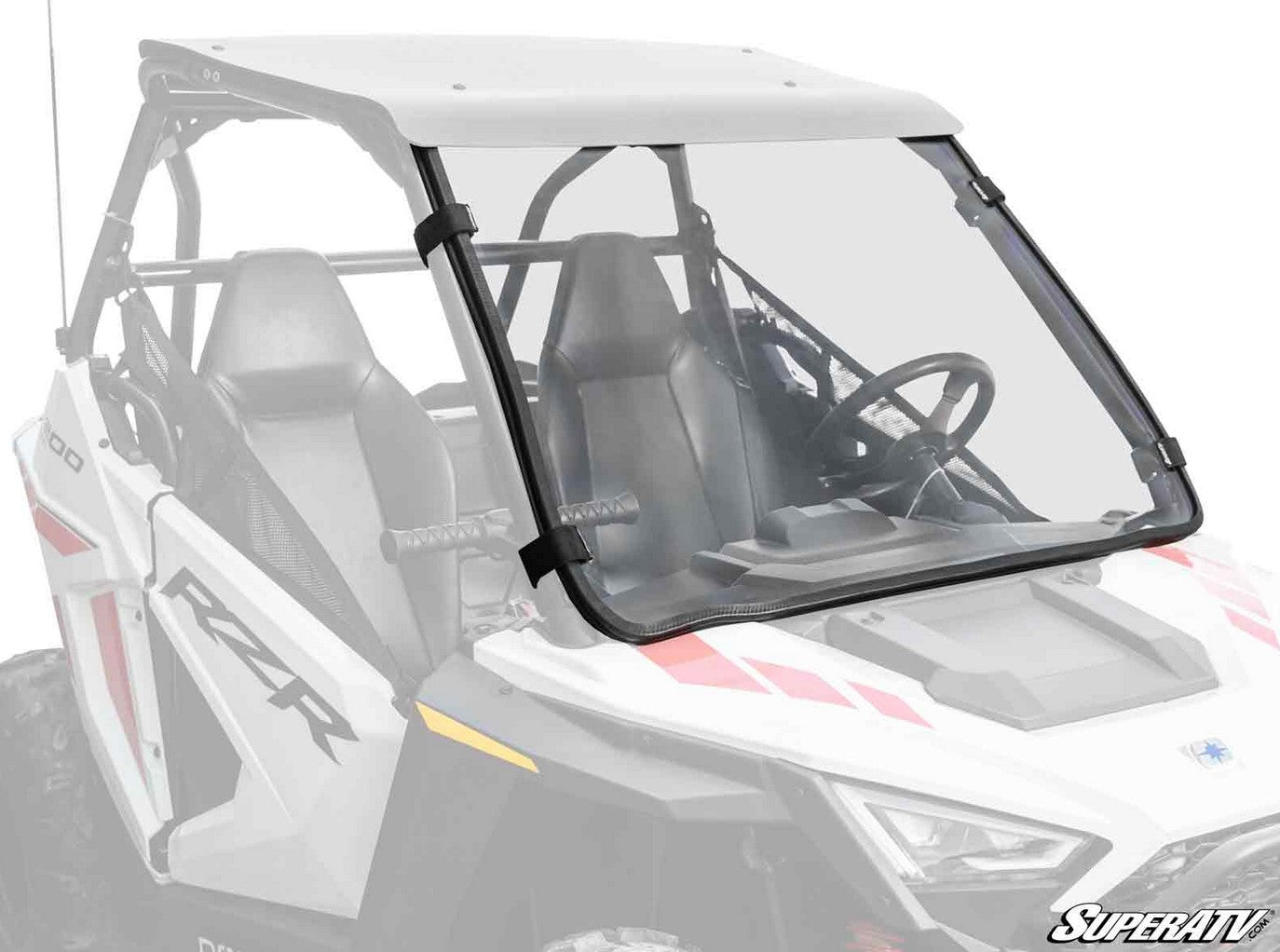 SuperATV Windscreen Polycarbonate Polaris RZR 200 UTV, Windshield