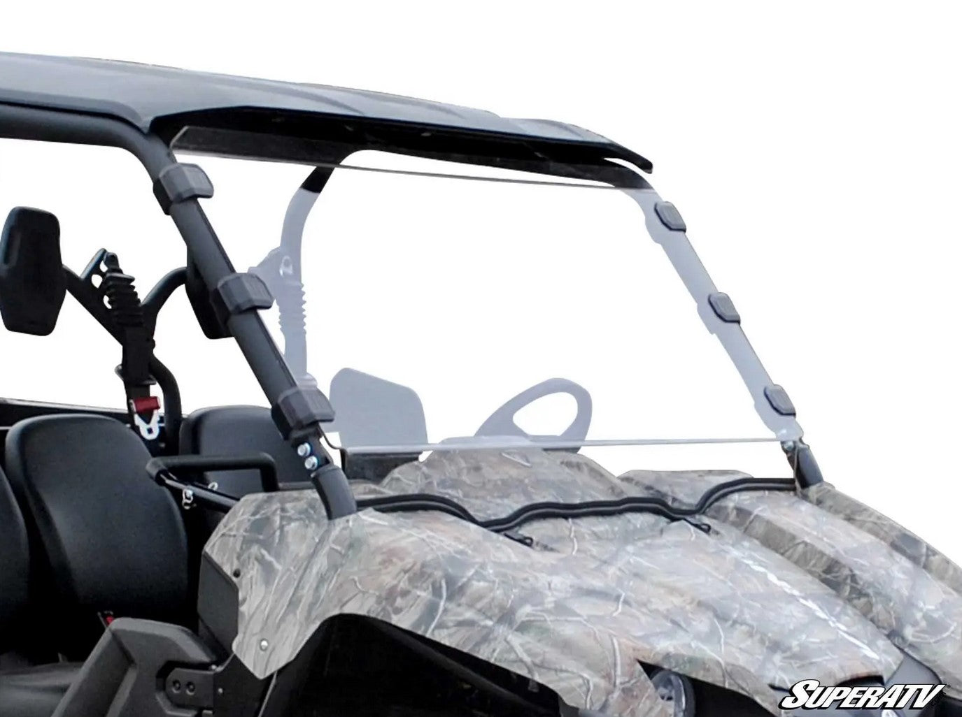 SuperATV Windscreen Polycarbonate Yamaha Viking UTV, Windshield