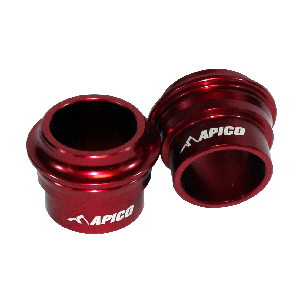 Apico Front Wheel Spacer Beta 125-300RR 13-25, 350-500RR 10-25, 300-450RX 21-25  Red
