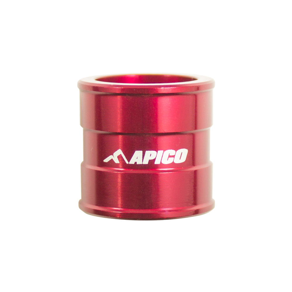 Apico Front Wheel Spacer Honda CRF250X 04-19, CRF450X 05-18 Red (Single)