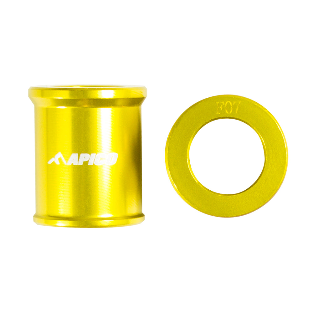 Apico Front Wheel Spacer Suzuki RM85 02-25 Gold