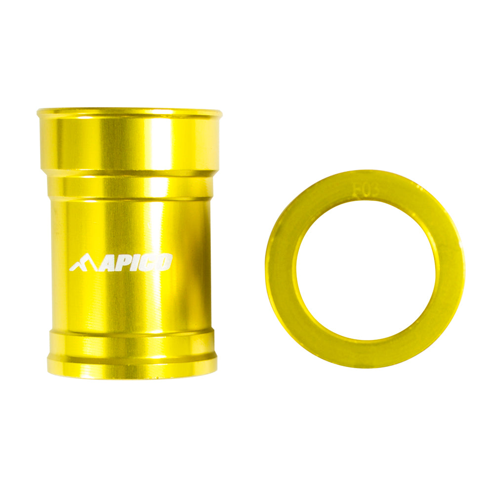 Apico Front Wheel Spacer Suzuki RM125-250 01-08 Gold
