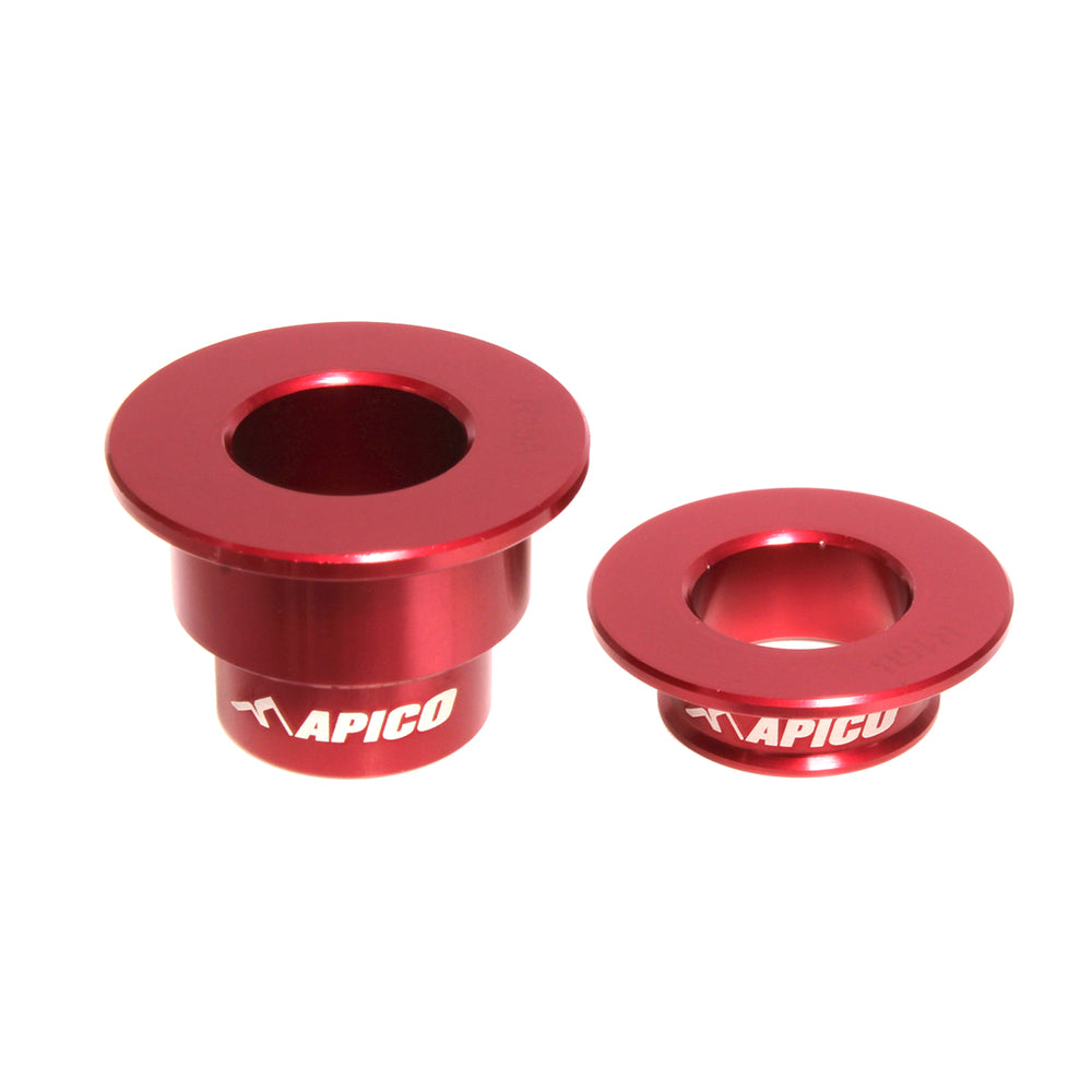 APICO REAR WHEEL SPACER GAS-GAS EC200-300 18-20,  XC200-300 18-20  RED