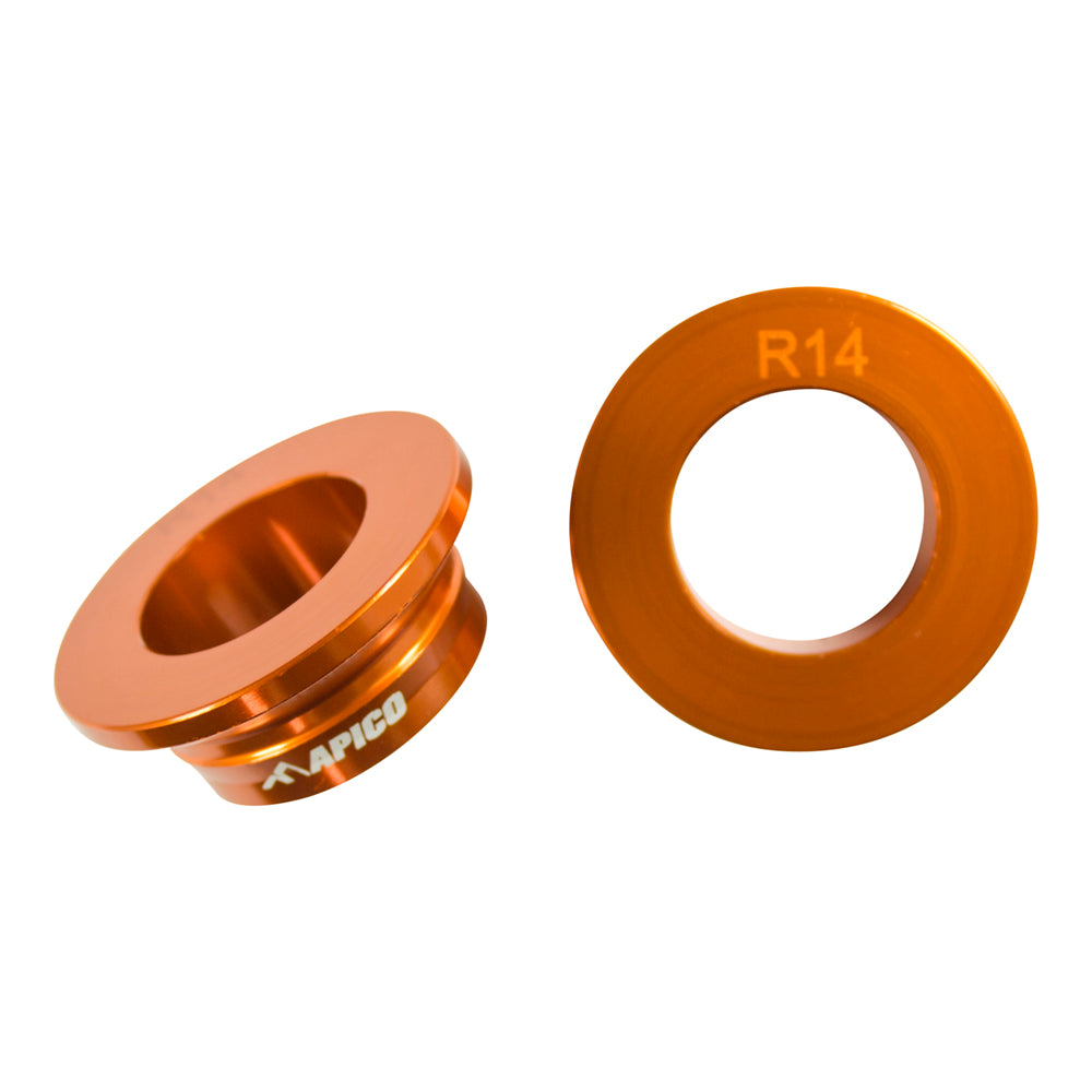 Apico Rear Wheel Spacer KTM SX/SX-F 125-450 13-22  Orange