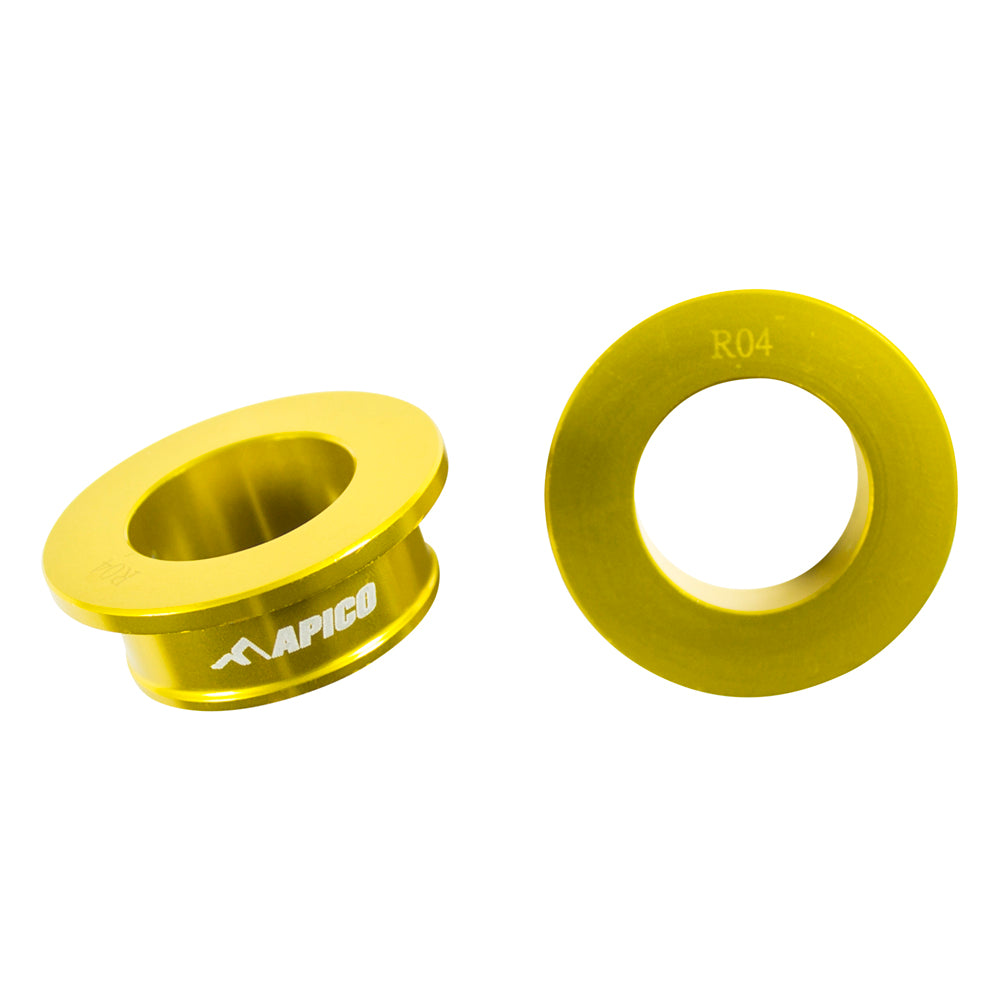 Apico Rear Wheel Spacer Suzuki RM125-250 01-08 Gold