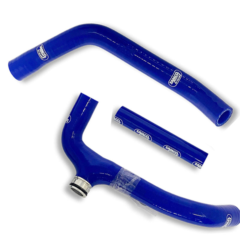Samco Sport Coolant Hose 3 Piece Kit Blue 23-26 Yamaha 450 YZ F 'y' Race Design Samco Sport Yam-99-bu