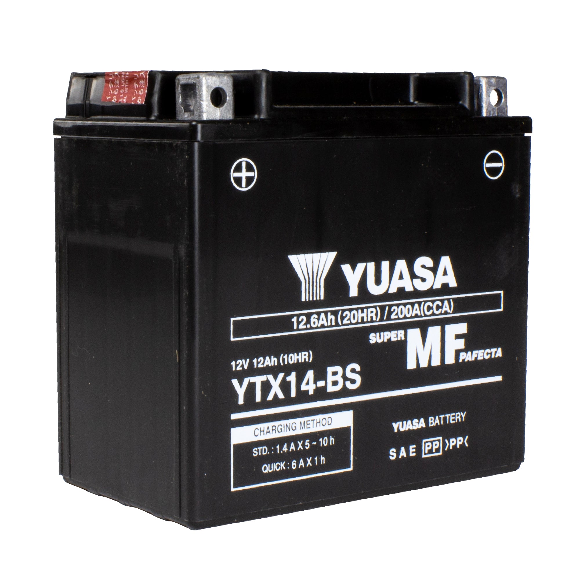Yuasa YTX14-BS (CP) 12V Combi-Pack MF VRLA Battery
