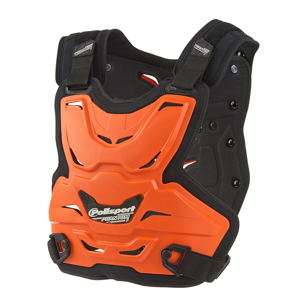 POLISPORT ARMOUR PHANTOM LIGHT  ORANGE  S-XL