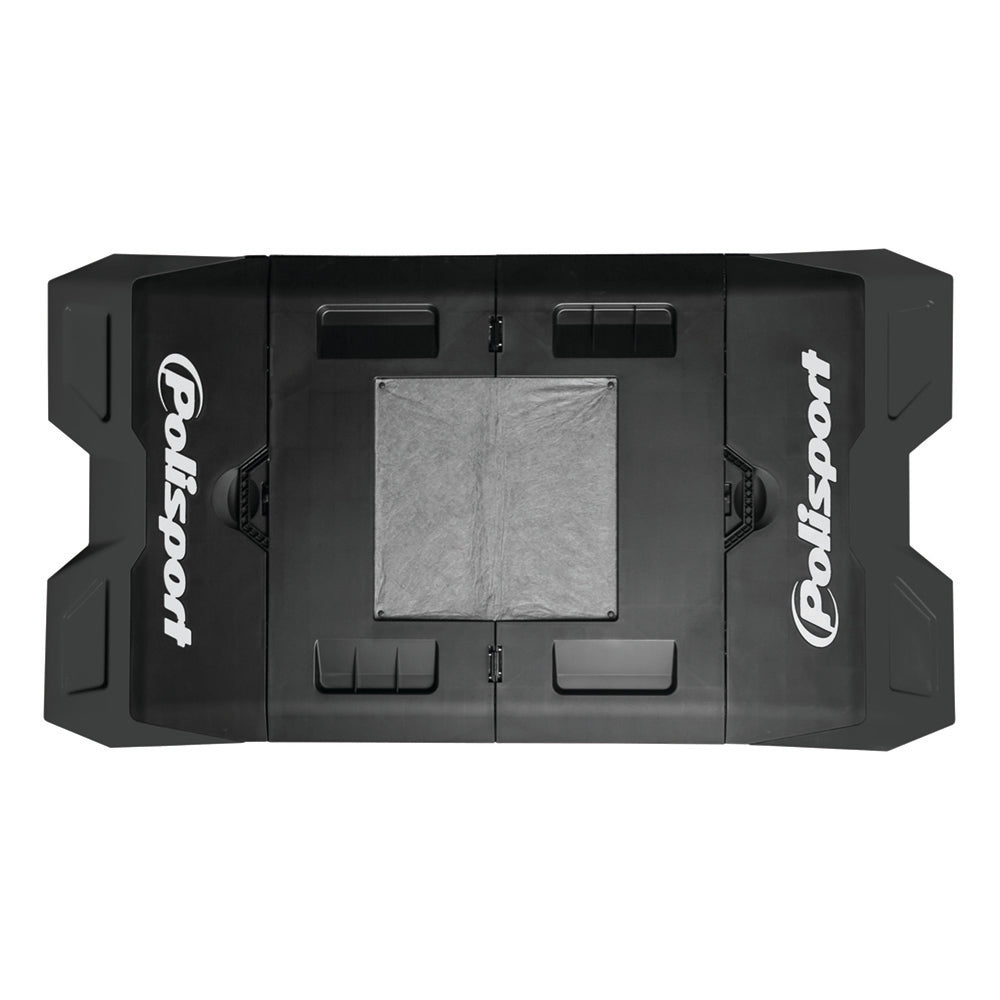 POLISPORT BIKE MAT MOTO PAD FOLDABLE  BLACK