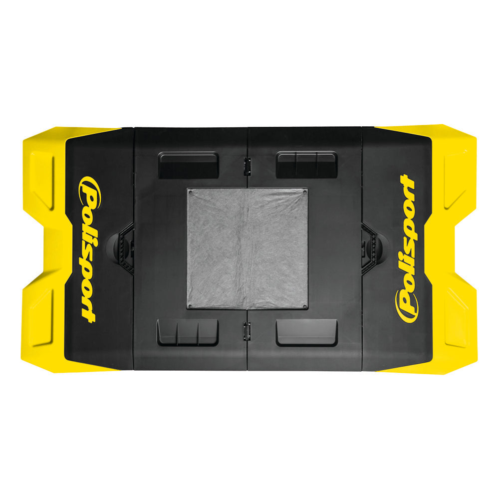 POLISPORT BIKE MAT MOTO PAD FOLDABLE  YELLOW