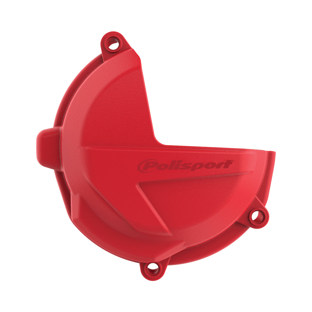 POLISPORT CLUTCH COVER PROTECTOR BETA 250-300RR 18-25, X-TRAINER 250-300 18-25 RED  RED