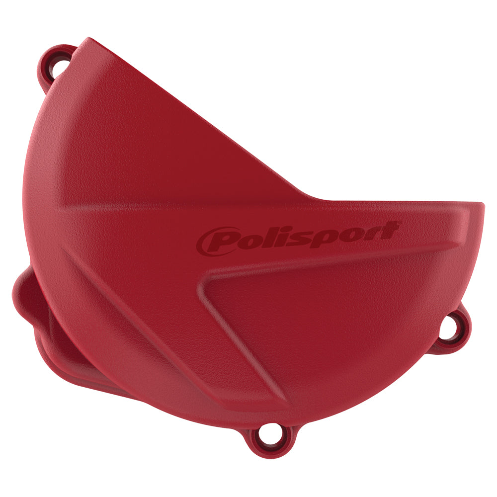 POLISPORT CLUTCH COVER PROTECTOR HONDA CRF250R 18-25, CRF250RX 19-25  RED