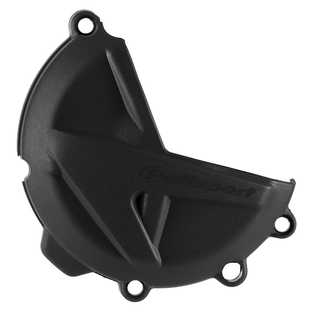 POLISPORT CLUTCH COVER PROTECTOR GAS GAS MC-F/EC-F/EX-F 250-350 21-23 BLACK  BLACK