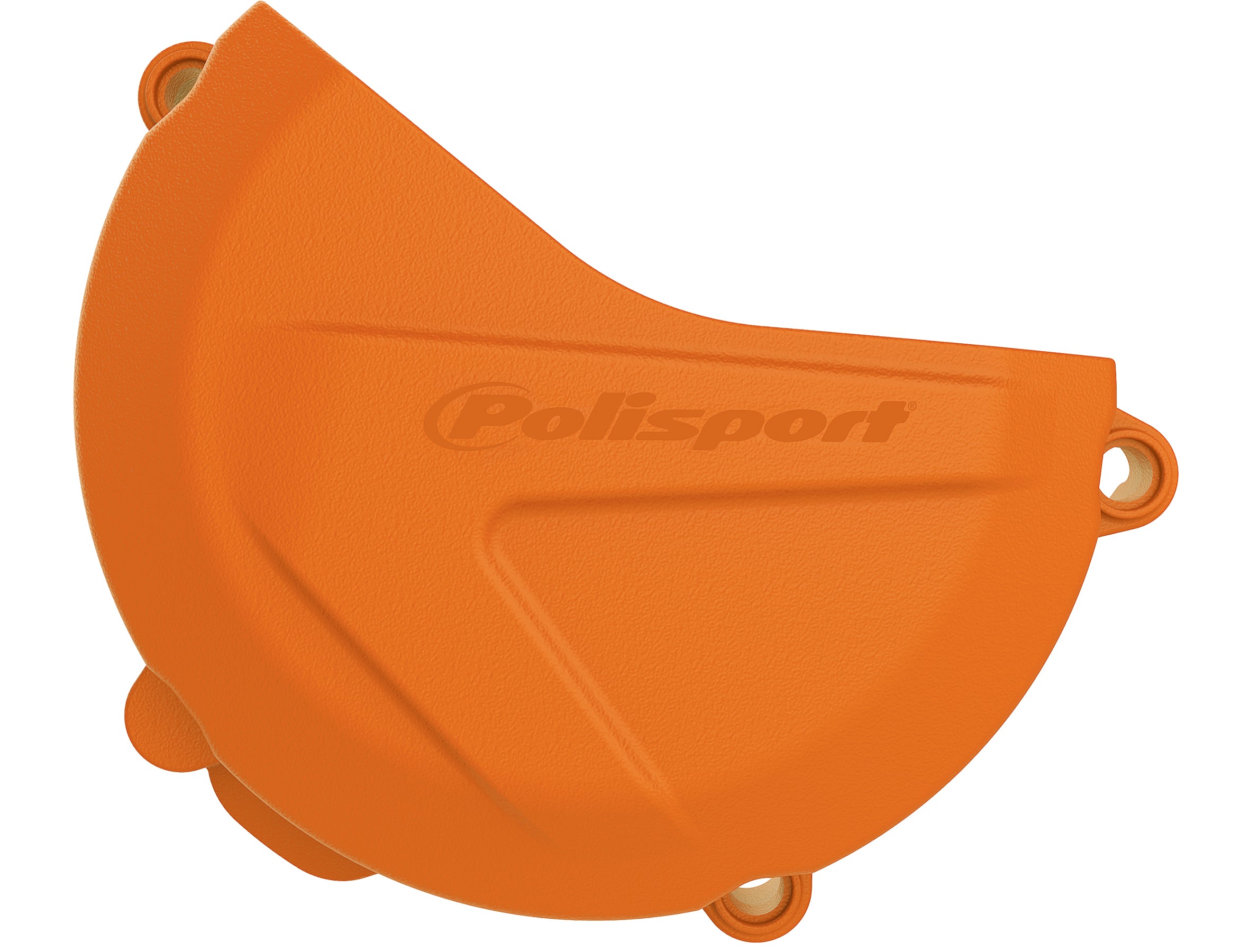 POLISPORT CLUTCH COVER PROTECTOR KTM/HQV SX/TC 125-150 16-18, XC-W/TX 125 17-20 BLACK  ORANGE