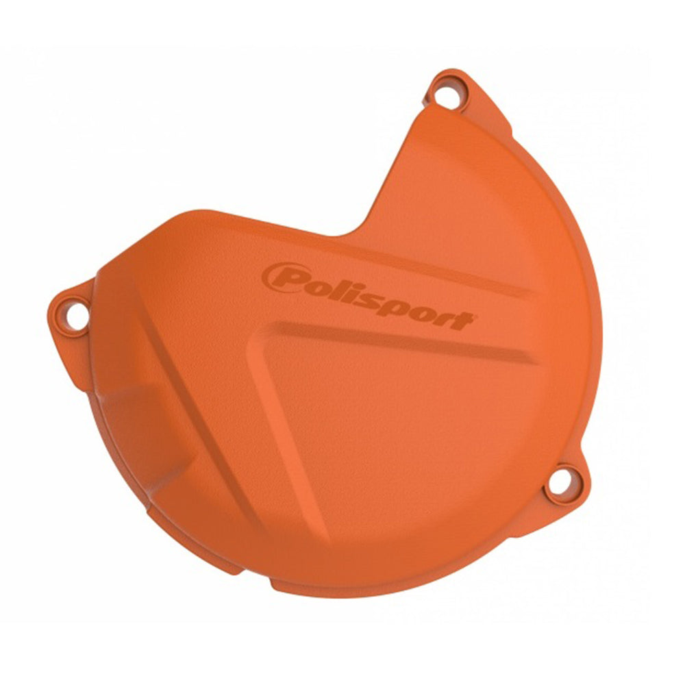 POLISPORT CLUTCH COVER PROTECTOR KTM/HQV SX/TC 250 17-22,  EXC/TE250-300 17-23  ORANGE