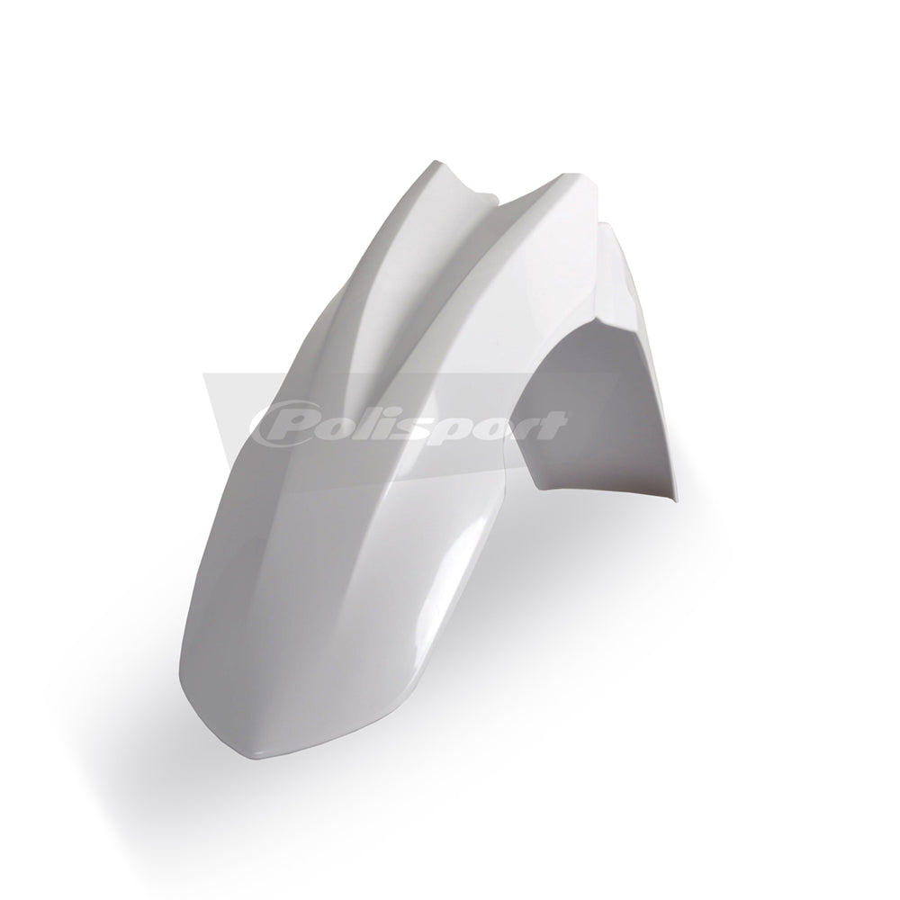 POLISPORT FRONT FENDER HONDA CRF250R 10-13, CRF450R 09-12  WHITE
