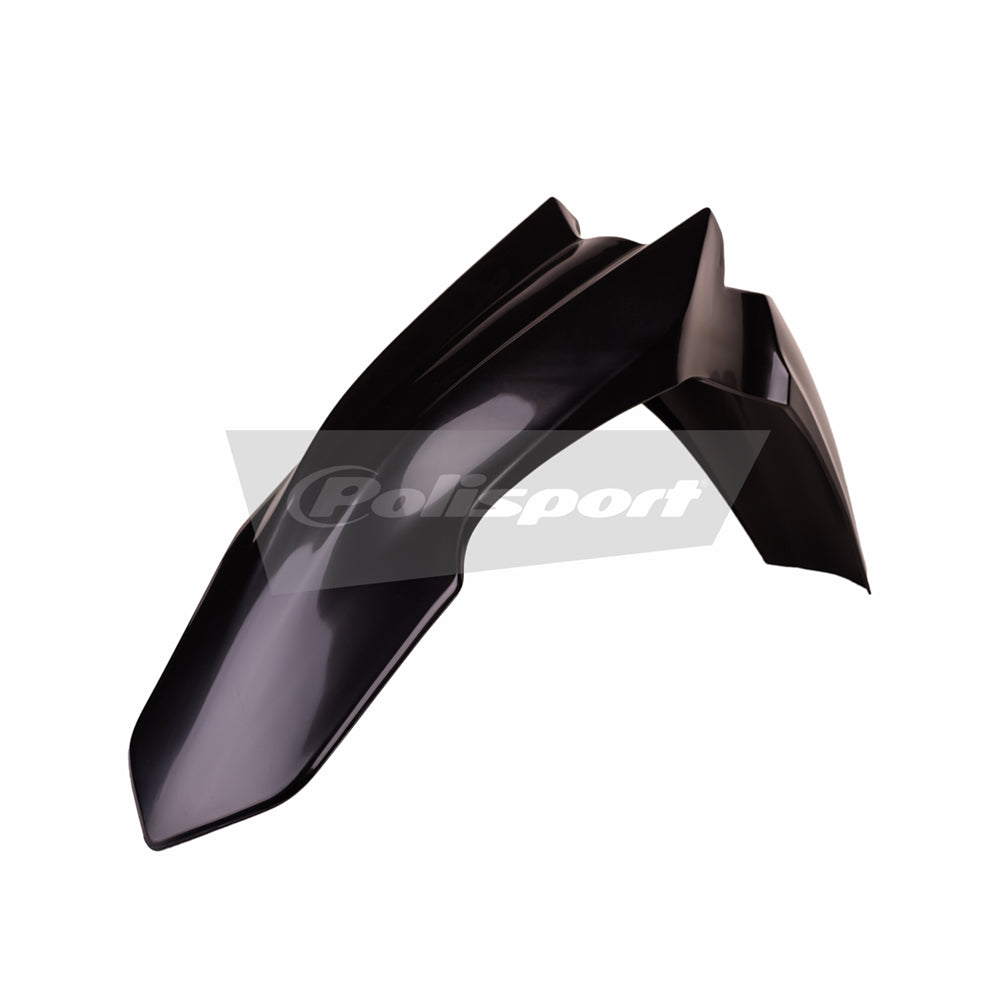 POLISPORT FRONT FENDER HONDA CRF250R 14-17, CRF450R 13-16  BLACK