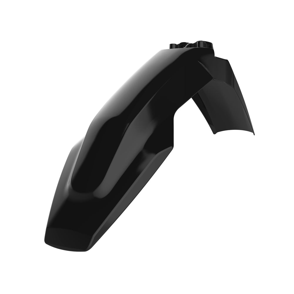 POLISPORT FRONT FENDER HUSQVARNA TC/FC/TX/FX 16-22, TC250 17-22, TE/FE 17-23  BLACK