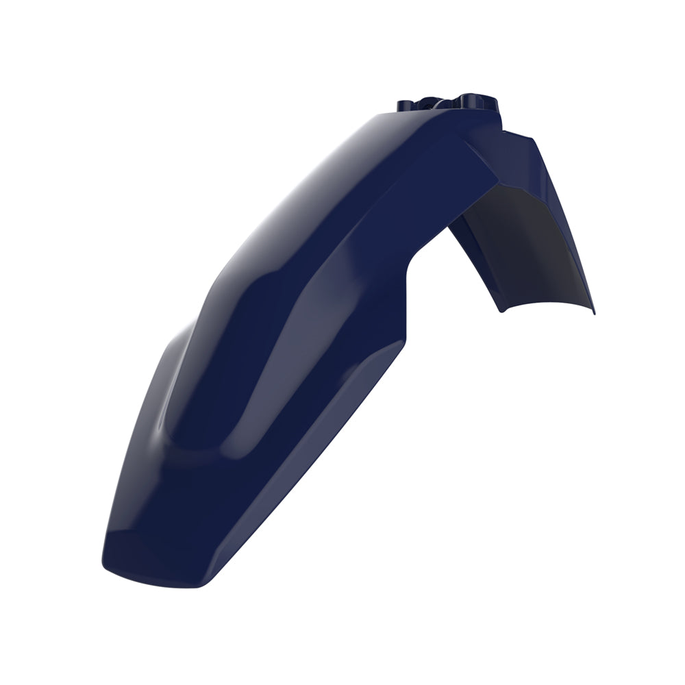 POLISPORT FRONT FENDER HUSQVARNA TC/FC/TX/FX 16-22, TC250 17-22, TE/FE 17-23  BLUE