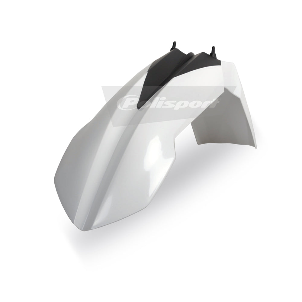 POLISPORT FRONT FENDER KTM SX 07-12, EXC/EXC-F 08-13  WHITE