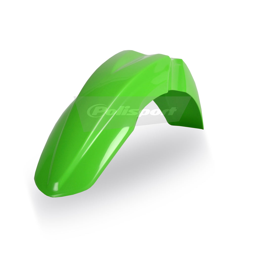 POLISPORT FRONT FENDER KAWASAKI KX250F 09-12, KX450F 09-12  GREEN