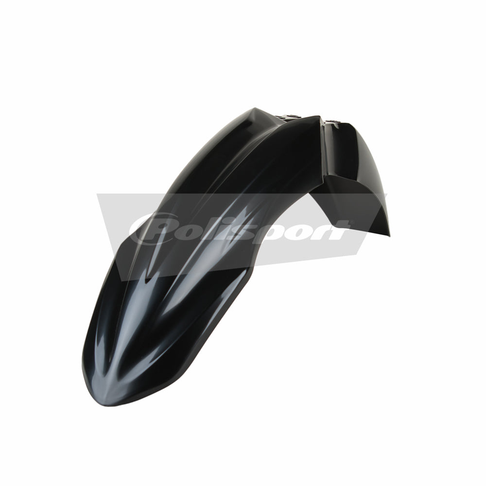 POLISPORT FRONT FENDER KAWASAKI KX250F 13-16, KX450F 13-15  BLACK
