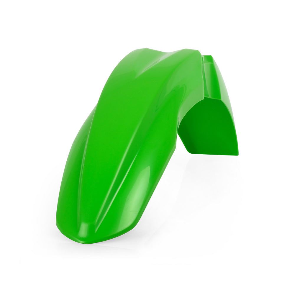 POLISPORT FRONT FENDER KAWASAKI KX250F 13-16, KX450F 13-15  GREEN