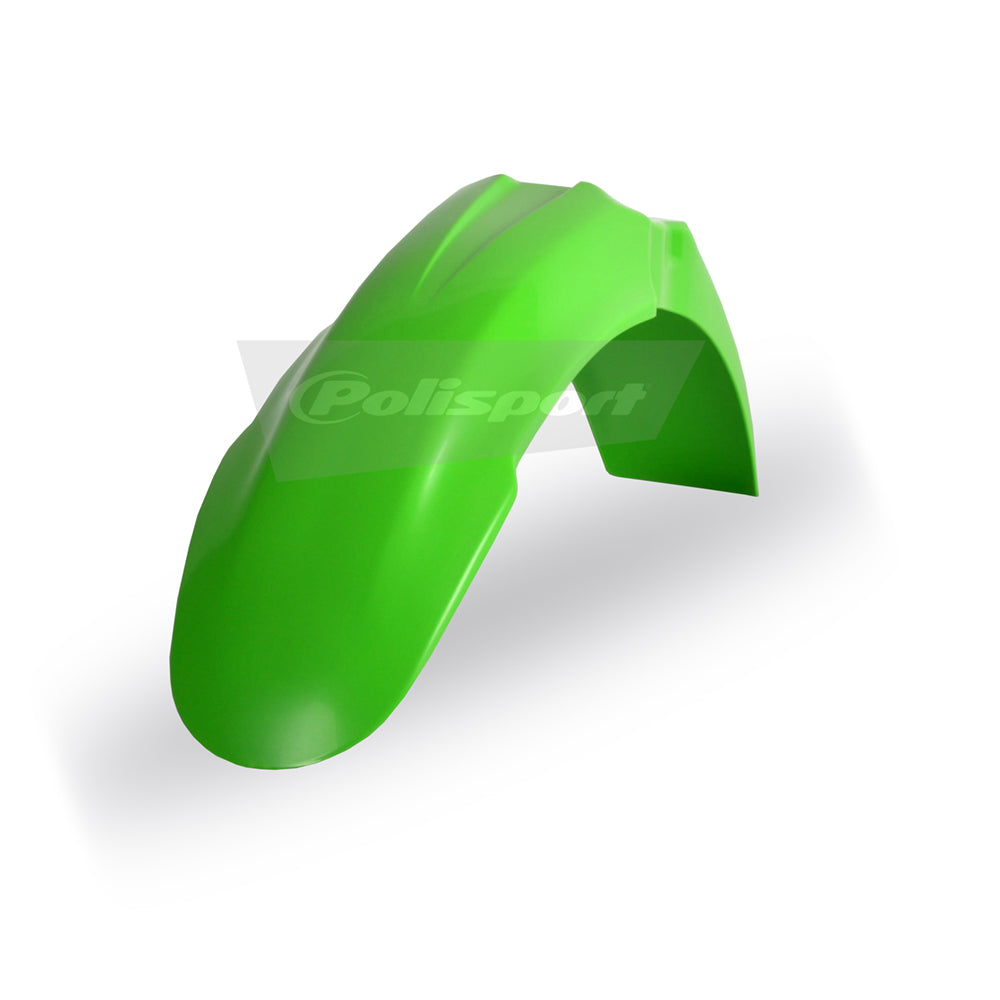 POLISPORT FRONT FENDER KAWASAKI KX/KXF 03-08, RMZ250 04  GREEN
