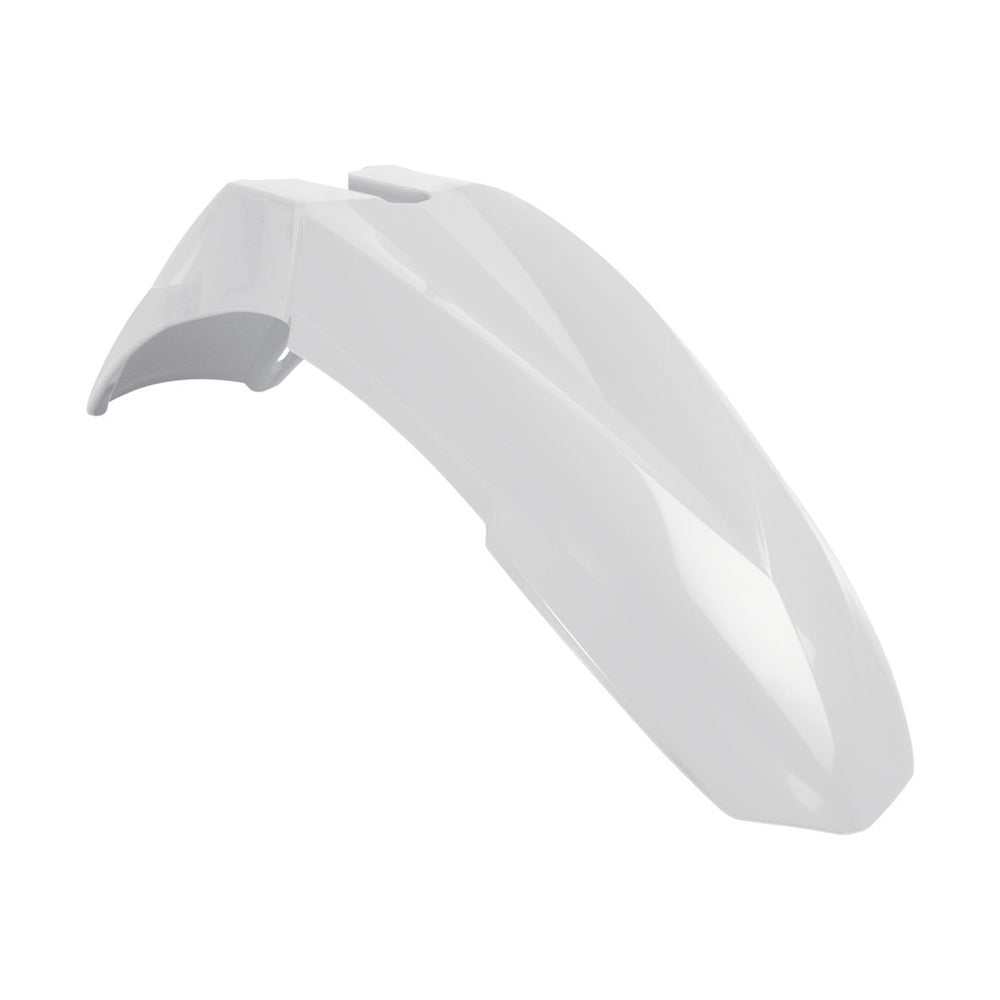 POLISPORT FRONT FENDER SUPER MOTARD UNIVERSAL  WHITE
