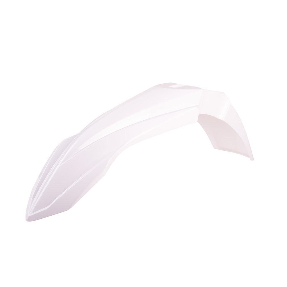 POLISPORT FRONT FENDER YAM YZ125/250 15-21,YZ250F 10-18,YZ450F 10-17,YZFX/WR250F 15-19,WR450F 12-18  WHITE