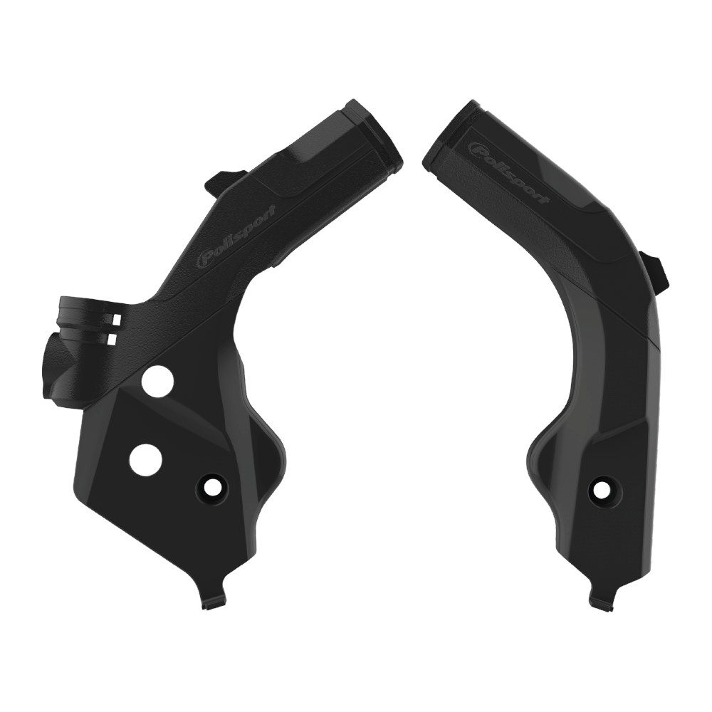 POLISPORT FRAME PROTECTOR GAS/HQV TC/FC/TX/FX 19-22, TE/FE 20-23, MC/MC-F/EC/EC-F 21-23  BLACK