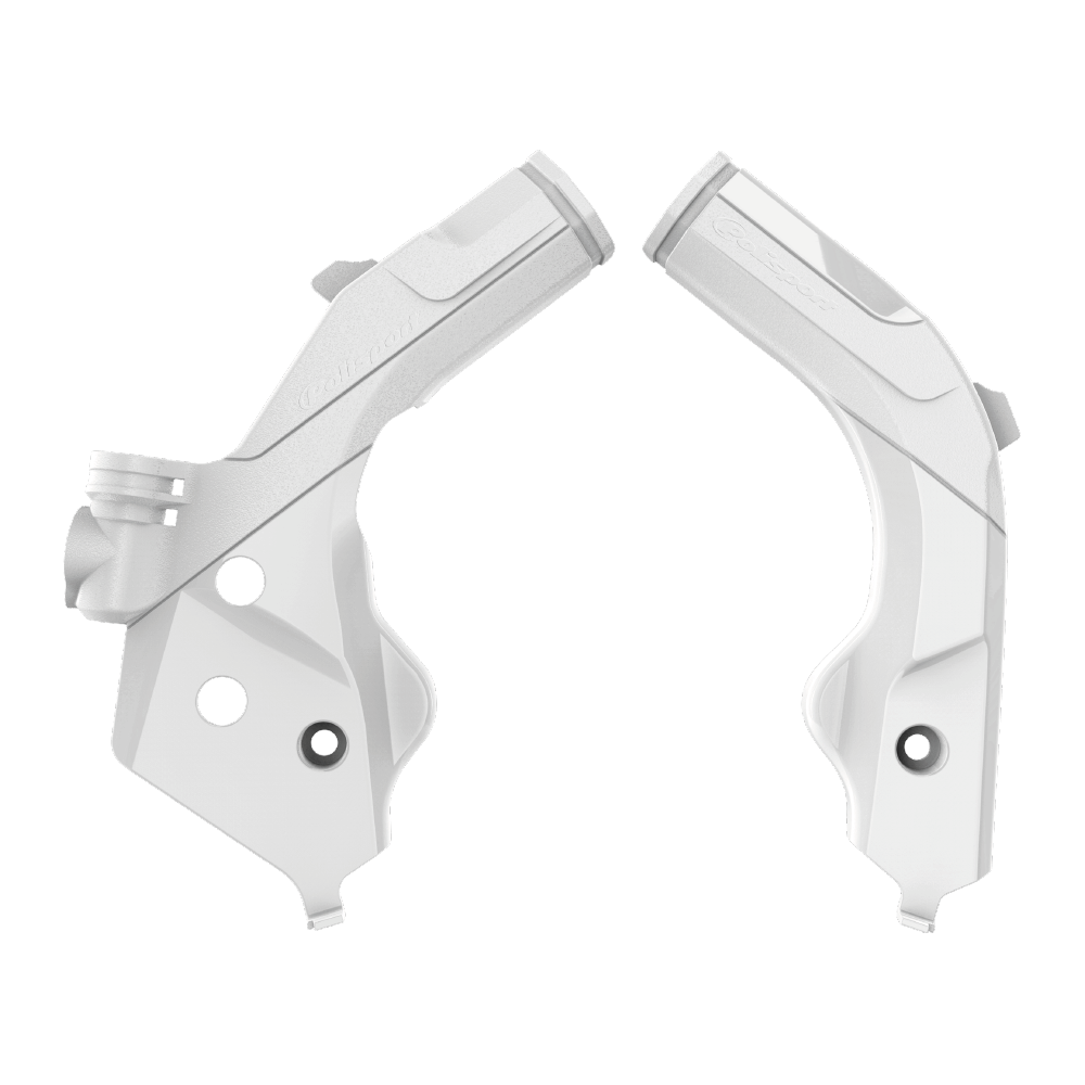 POLISPORT FRAME PROTECTOR GAS/HQV TC/FC/TX/FX 19-22, TE/FE 20-23, MC/MC-F/EC/EC-F 21-23  WHITE