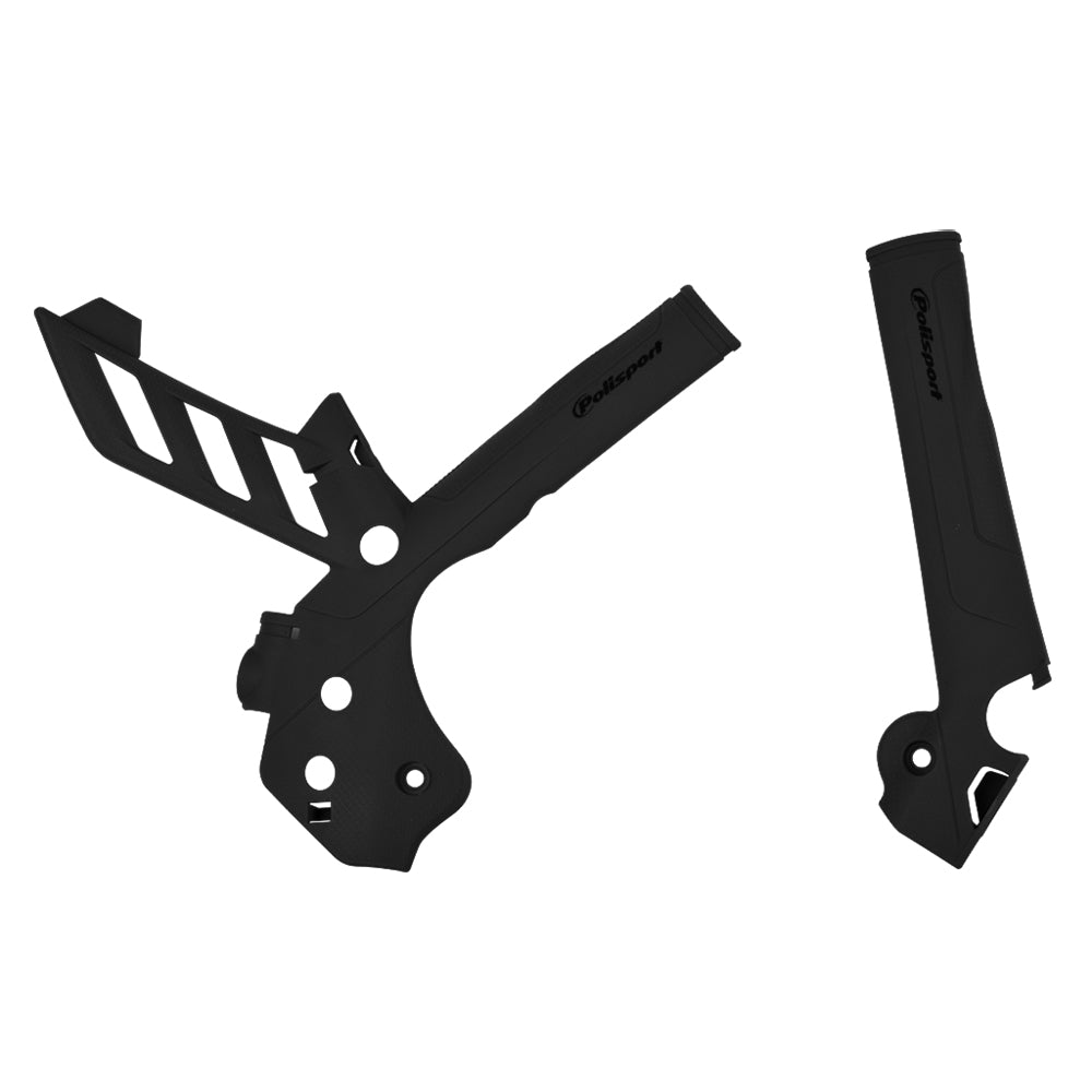 POLISPORT FRAME PROTECTOR KTM SX/SX-F 11-15, EXC/EXC-F 12-16 BLACK  BLACK