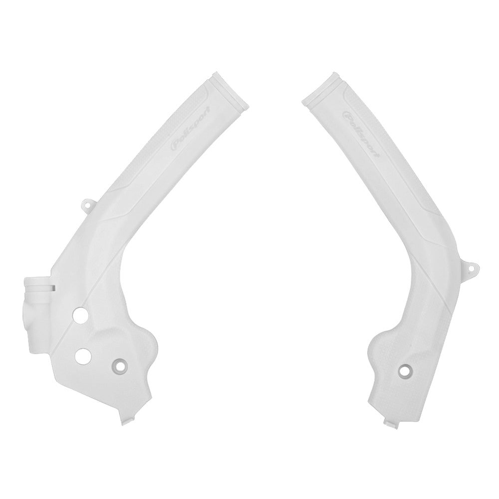 POLISPORT FRAME PROTECTOR KTM/HQV SX/SX-F 16-18, EXC/EXC-F 17-19, TC/FC/TX/FX 16-18, TE/FE 17-19 WHITE  WHITE