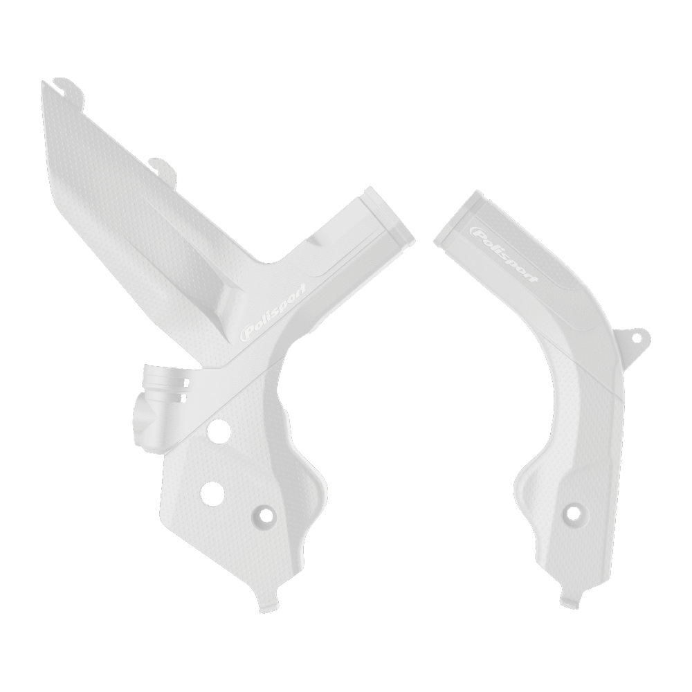 POLISPORT FRAME PROTECTOR KTM SX/SX-F 19-22, EXC/EXC-F 20-23  WHITE