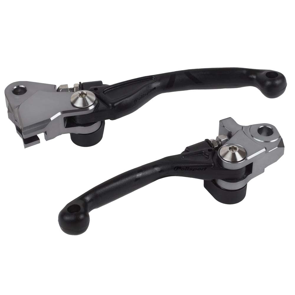 POLISPORT PIVOT LEVERS BETA RR/X-PRO 125-300 13-25, 350-500 12-25, TM125-450 10-18 BLACK  BLACK