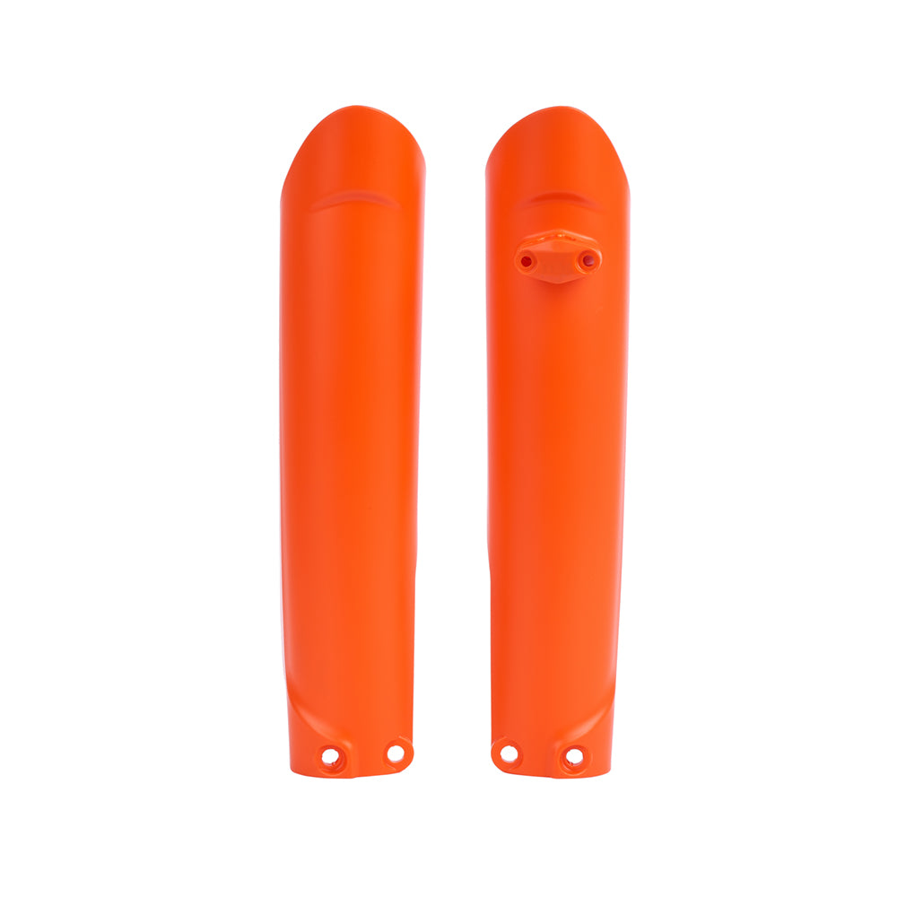 POLISPORT FORK GUARD KTM/HQV/GAS/RIE/SHE SX/SX-F 15-22,EXC/EXC-F 16-23,TC/FC 15, MC/MC-F/EC/EC-F 18-23, MR 21-25, SE-R/SE-F 17-25  ORANGE