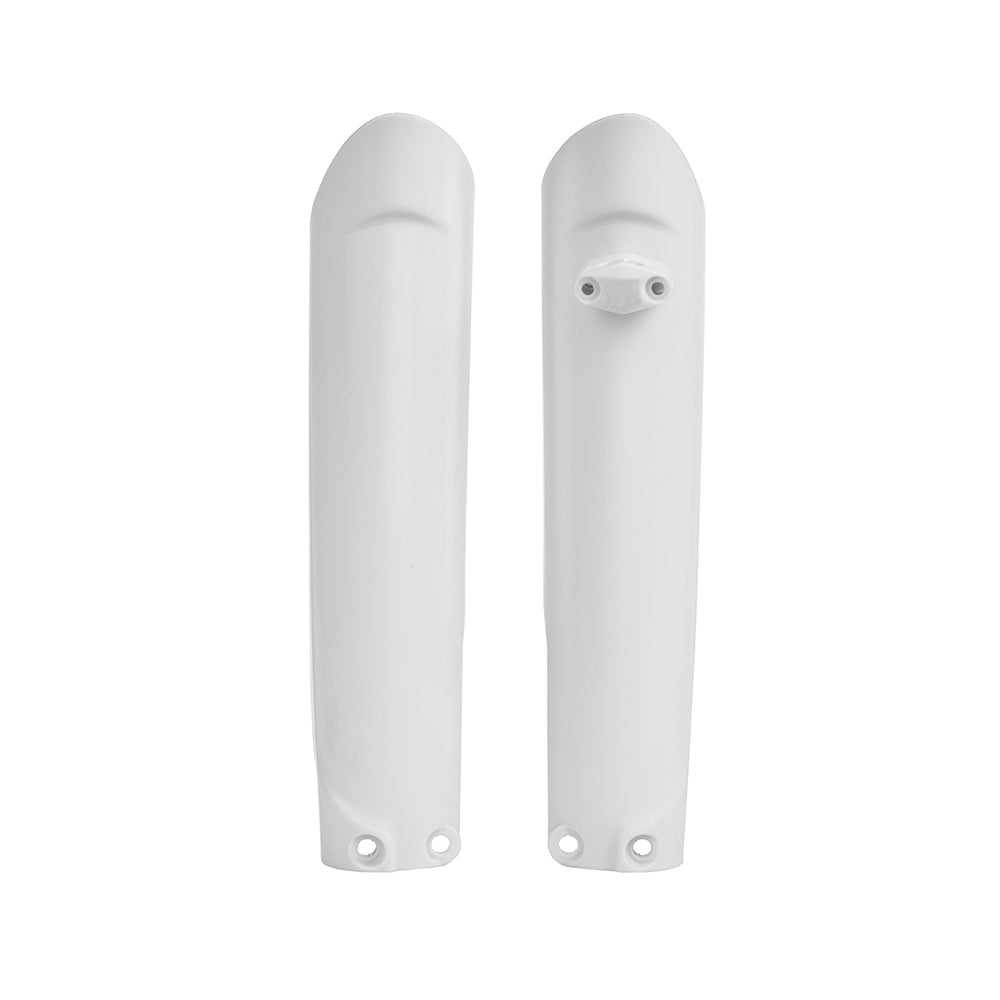 POLISPORT FORK GUARD KTM/HQV/GAS/RIE/SHE SX/SX-F 15-22,EXC/EXC-F 16-23,TC/FC 15, MC/MC-F/EC/EC-F 18-23, MR 21-25, SE-R/SE-F 17-25  WHITE 2020