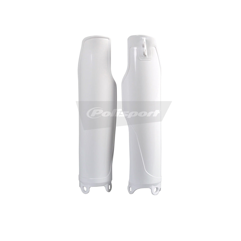 POLISPORT FORK GUARD KAWASAKI KX250F/450F 09-25  WHITE