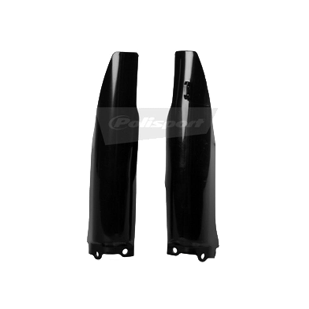 POLISPORT FORK GUARD KAWASAKI KX125-250 04-08 KX250F/450F 04-05 RMZ250/450 04-06  BLACK