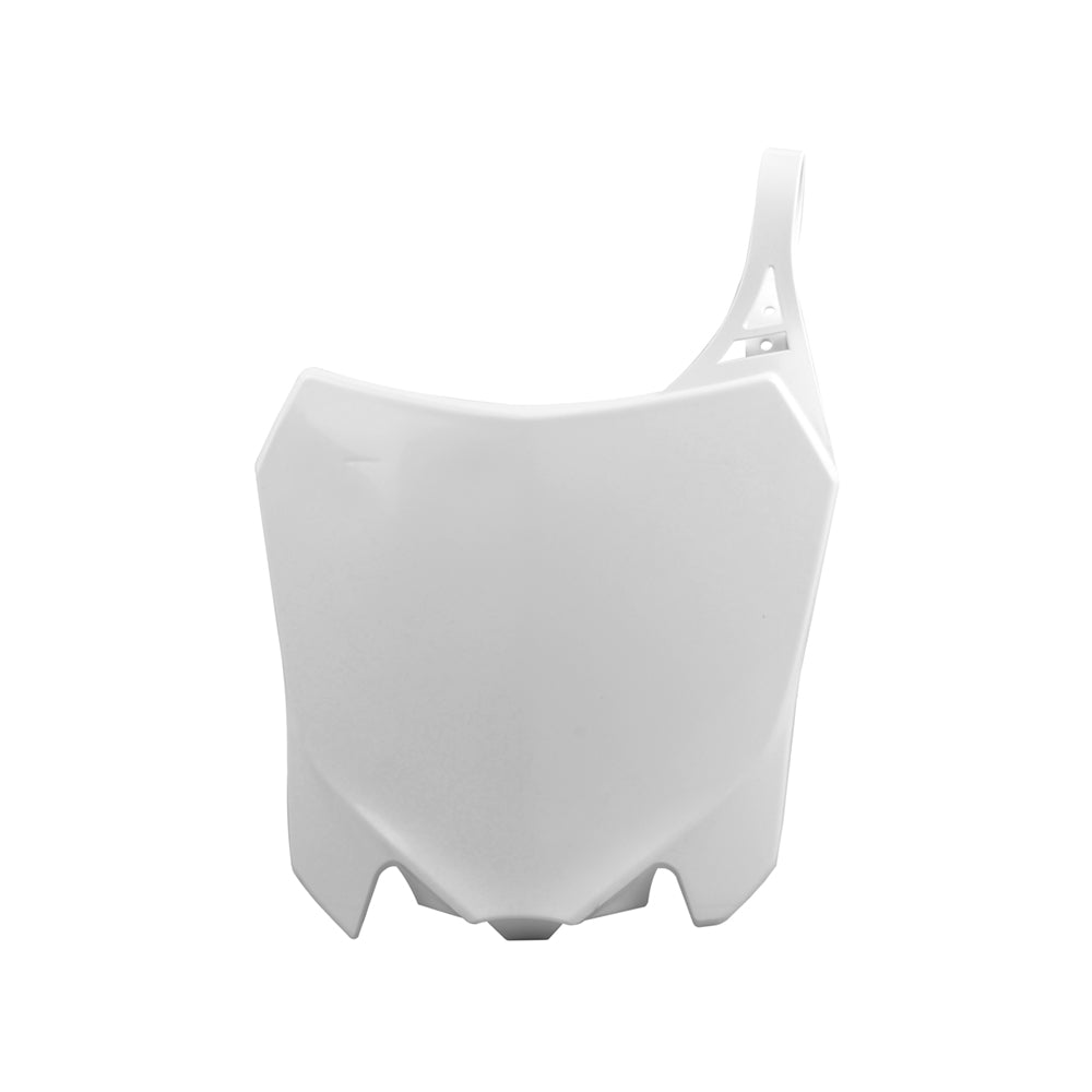 POLISPORT FRONT NUMBER PLATE HONDA CRF250R 14-17, CRF450R 13-16  WHITE