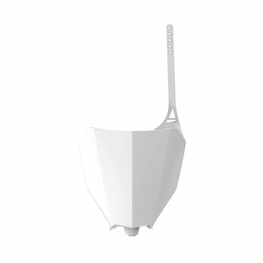 POLISPORT FRONT NUMBER PLATE HONDA CRF250R/RX 18-21, CRF450R/RX 17-20  WHITE