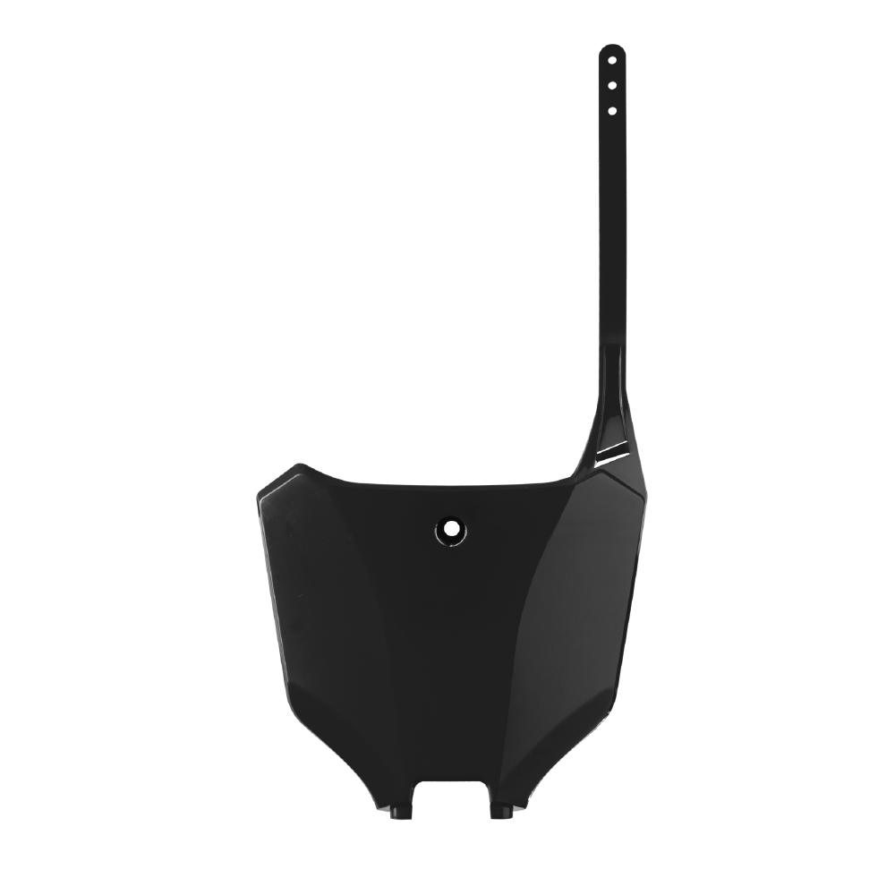 POLISPORT FRONT NUMBER PLATE HONDA CRF250R/RX 22-25, CRF450R/RX 21-25  BLACK