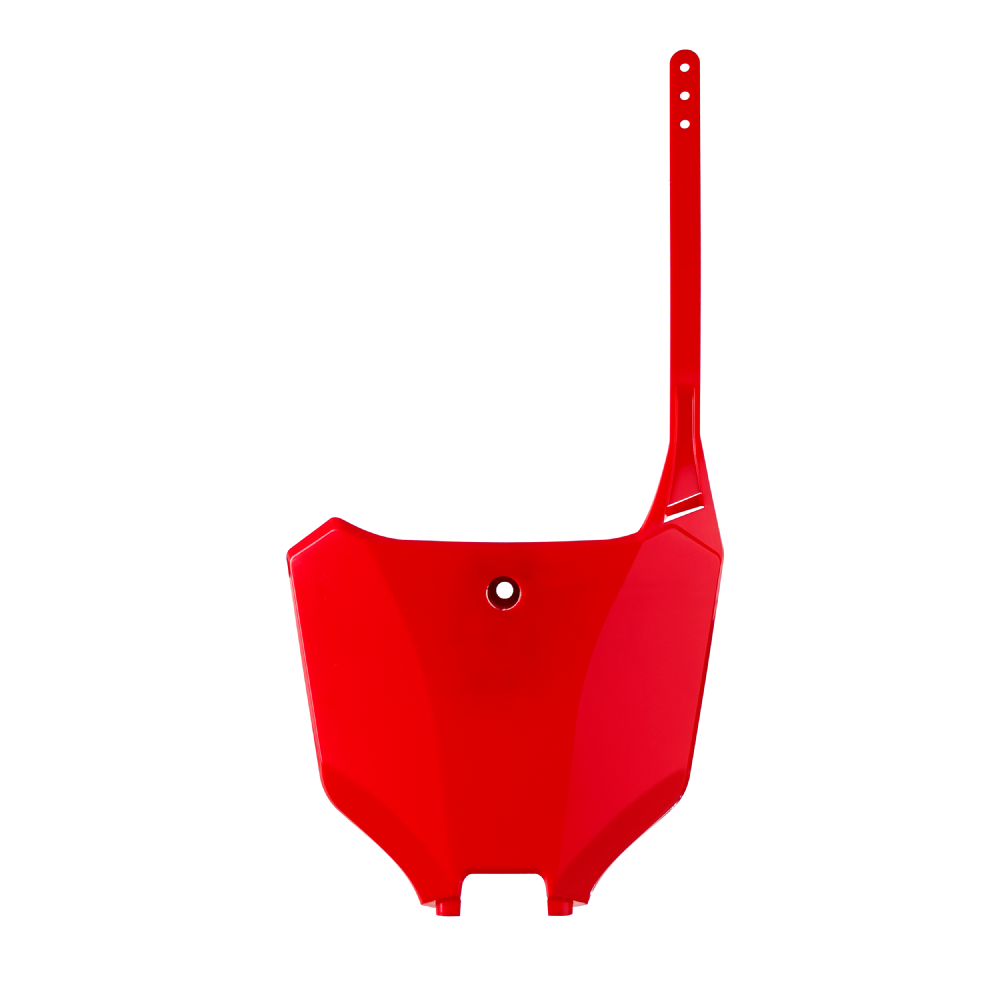 POLISPORT FRONT NUMBER PLATE HONDA CRF250R/RX 22-25, CRF450R/RX 21-25  RED