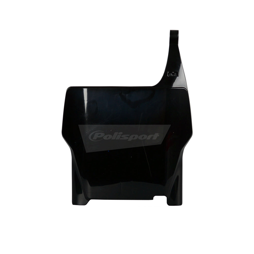 POLISPORT FRONT NUMBER PLATE HONDA CR125-250 04-07, CRF250R/450R 04-07  BLACK