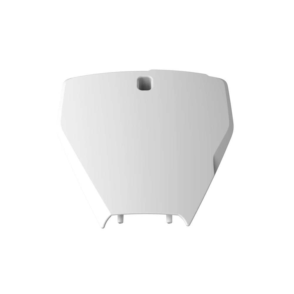 POLISPORT FRONT NUMBER PLATE HUSQVARNA TC/FC 16-18, TC250 17-18, TX/TE/FE 17-18  WHITE