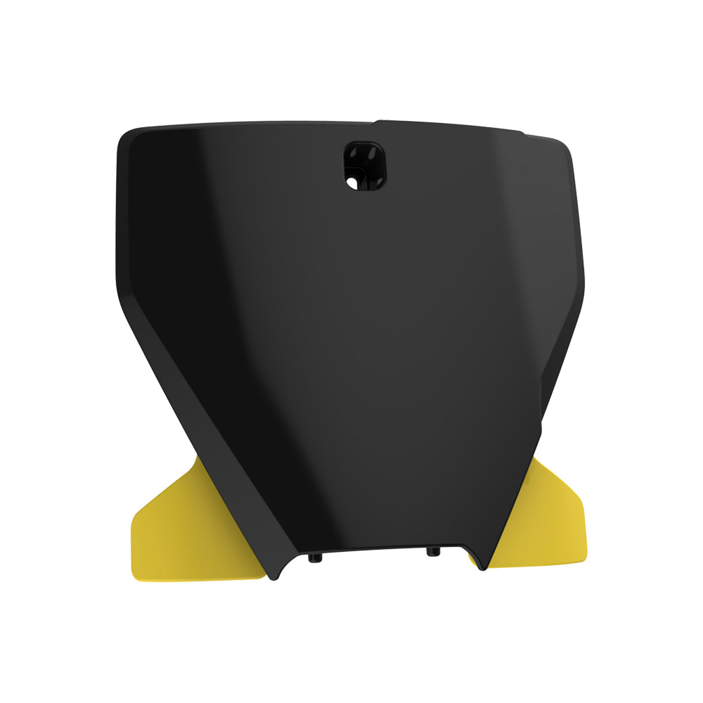 POLISPORT FRONT NUMBER PLATE HUSQVARNA TC/FC/TX/FX 19-22  BLACK