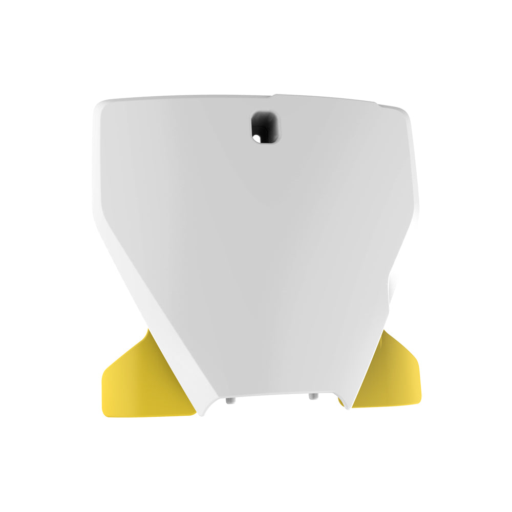 POLISPORT FRONT NUMBER PLATE HUSQVARNA TC/FC/TX/FX 19-22  WHITE