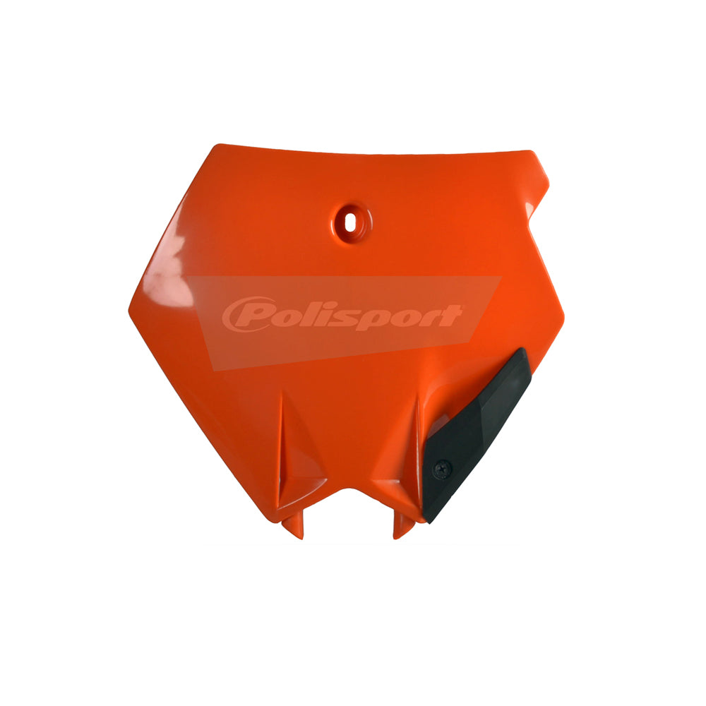 POLISPORT FRONT NUMBER PLATE KTM SX85 04-12  ORANGE