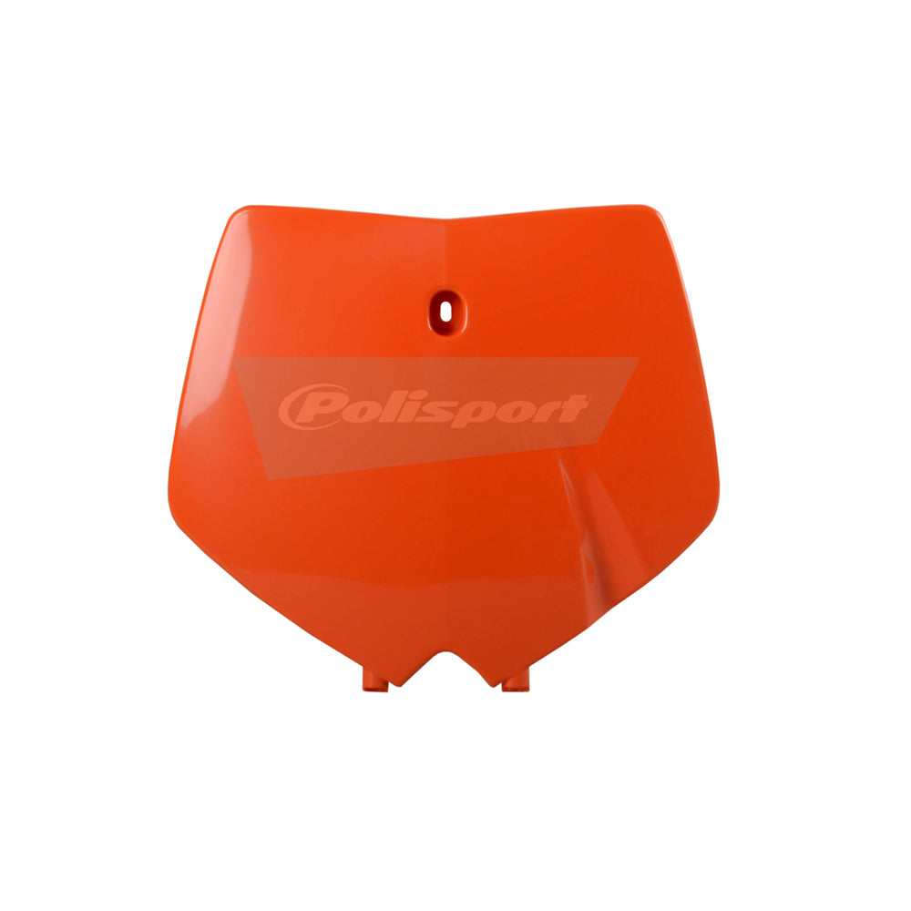 POLISPORT FRONT NUMBER PLATE KTM SX 99-02  ORANGE